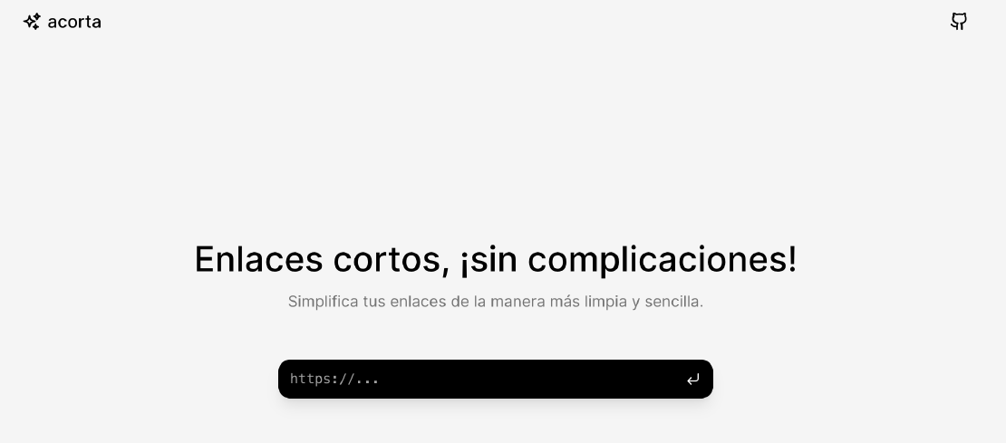 Acortador de enlaces gratis - acorta.app